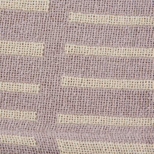 DII® Dusty Lilac Urban Jacquard Throw